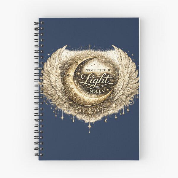 Item preview, Protected by Light Unseen | Celestial Moon Art designed and sold by 'VARI'.