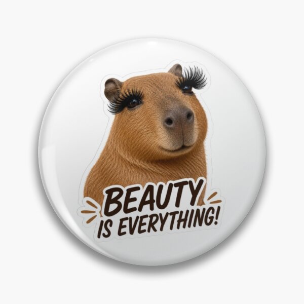 Item preview, Beauty Is Everything Capybara  designed and sold by Snurly.