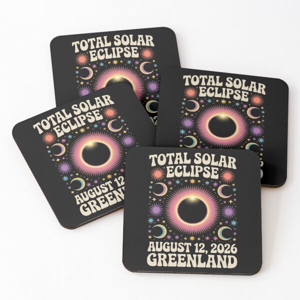 Item preview, Total Solar Eclipse 2026 Greenland designed and sold by jkrphoto.