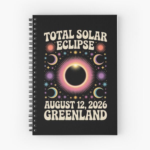 Item preview, Total Solar Eclipse 2026 Greenland designed and sold by jkrphoto.