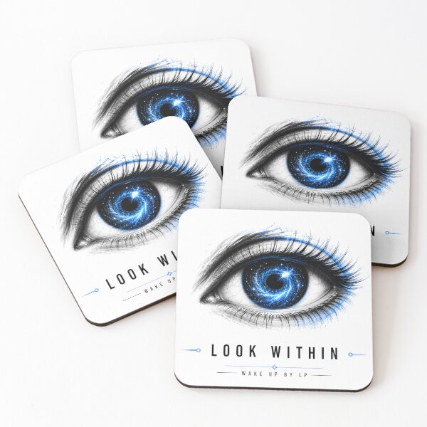 Item preview, Look Within Galaxy Eye designed and sold by WakeUpByLuki.