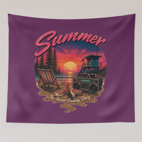 Item preview, Summer- The never ending story  designed and sold by HeyFajnaLinja.