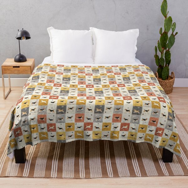 Item preview, The Playful Hound Checkerboard designed and sold by TJ Art and Camera.