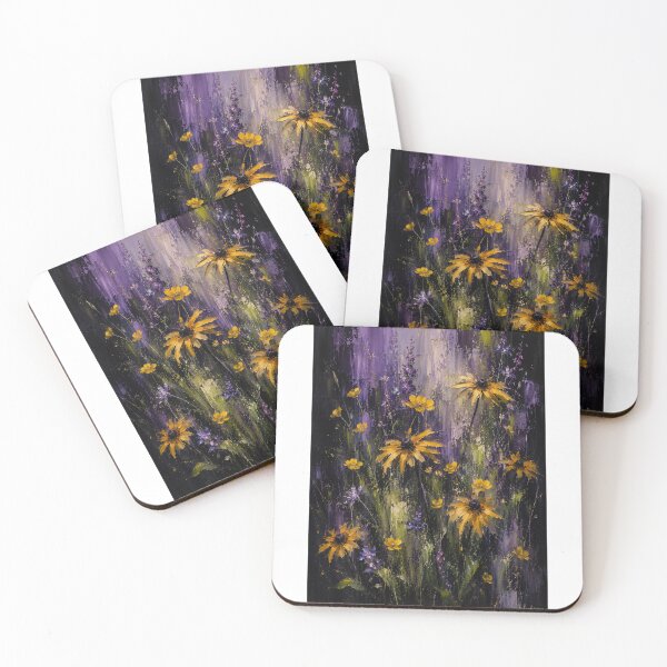 Item preview, Golden Hour Wildflowers designed and sold by WILD-FERN-ART.