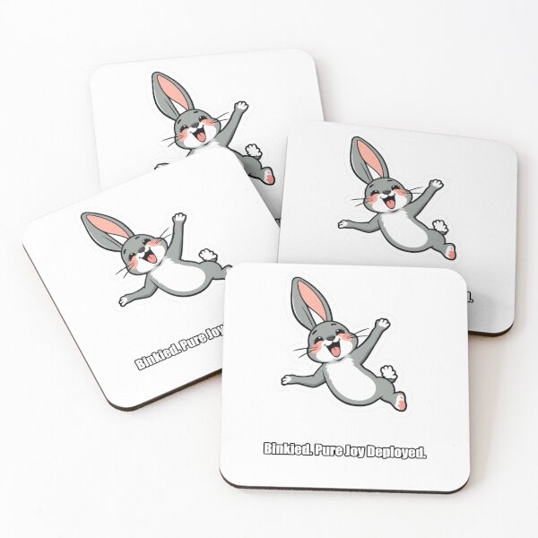 Item preview, Rabbit - Binkied Pure Joy Deployed - Funny Rabbit Gift designed and sold by pawdrops.
