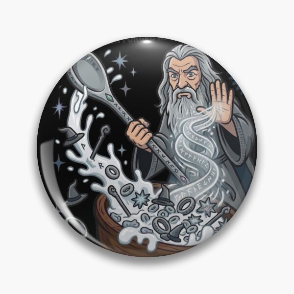 Item preview, Grey Wizard Crunch | Ancient Wisdom Breakfast Cereal | Funny Fantasy Mashup designed and sold by VoglR.