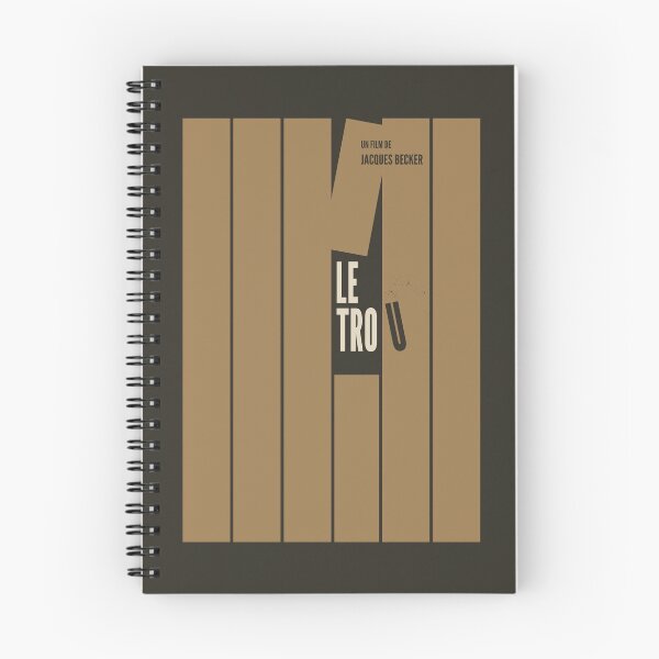 Item preview, Le Trou Poster | Minimalist Tribute to Jacques Becker | French Cinema Art designed and sold by MORKINO POSTERS.
