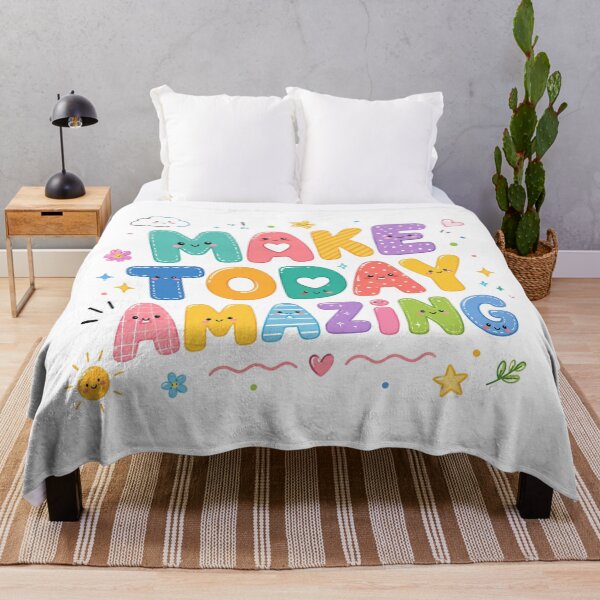 Item preview, Make Today Amazing, Positive, Inspirational, Colorful Motivational, Happy Vibes designed and sold by Sprinkle12345.