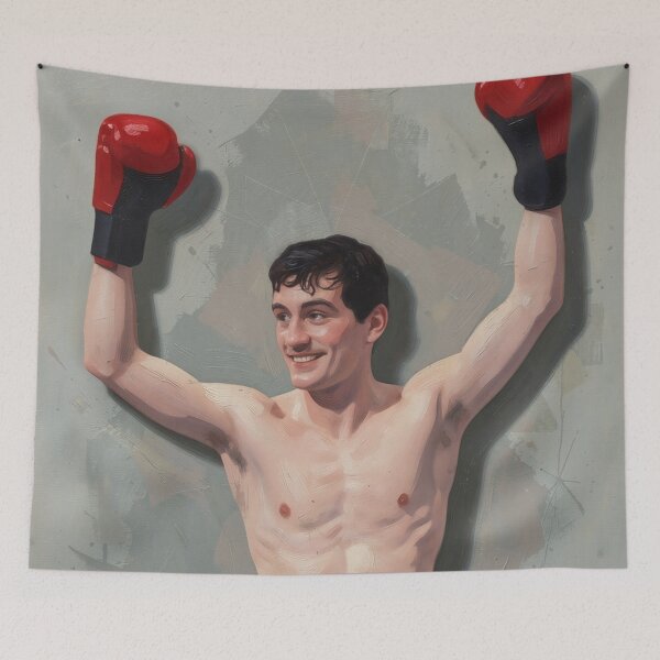 Item preview, Barry The Clones Cyclone McGuigan boxing legends designed and sold by MoodiArtist.
