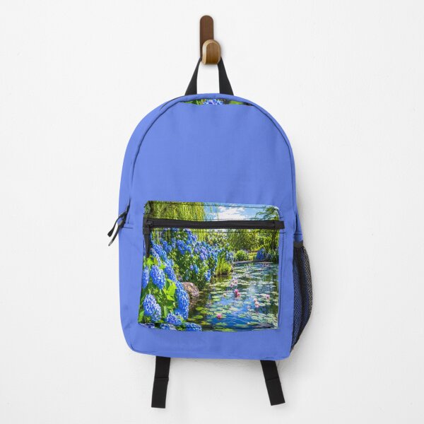 Item preview, Blue Hydrangea Pond Garden designed and sold by CyndiEpps.