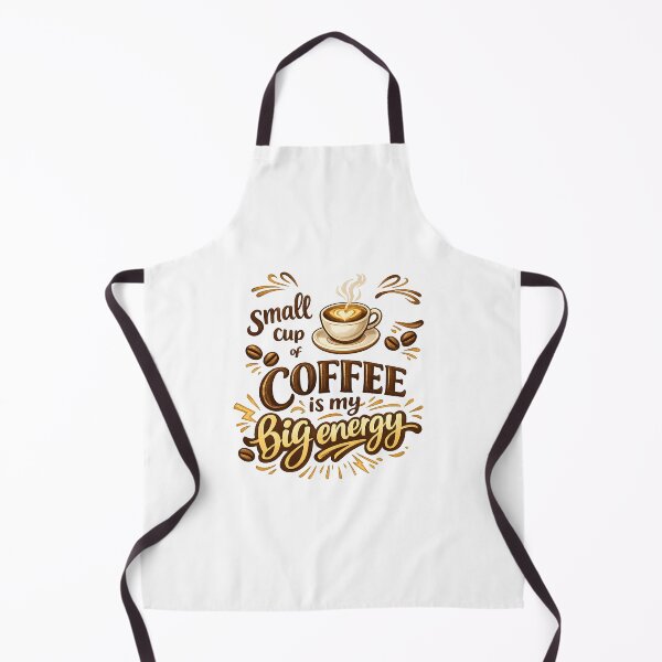 Item preview, small cup of coffee is my big energy designed and sold by Black-White-art.