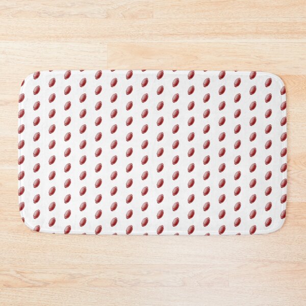 Item preview, Vintage Dark Red American Football Line Art designed and sold by pattern-archive.