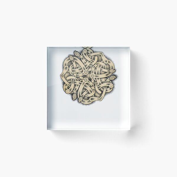 Item preview, Borre knotwork-viking zoomorphic tattoo design designed and sold by RitualShop.