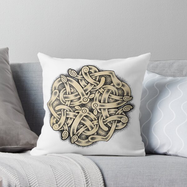 Item preview, Borre knotwork-viking zoomorphic tattoo design designed and sold by RitualShop.