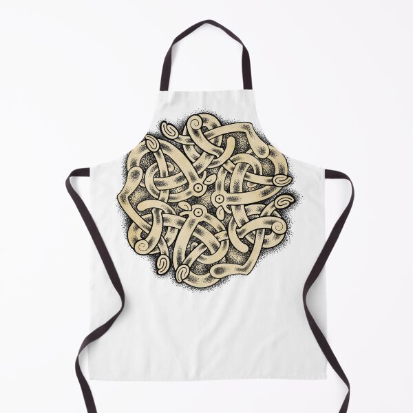 Item preview, Borre knotwork-viking zoomorphic tattoo design designed and sold by RitualShop.