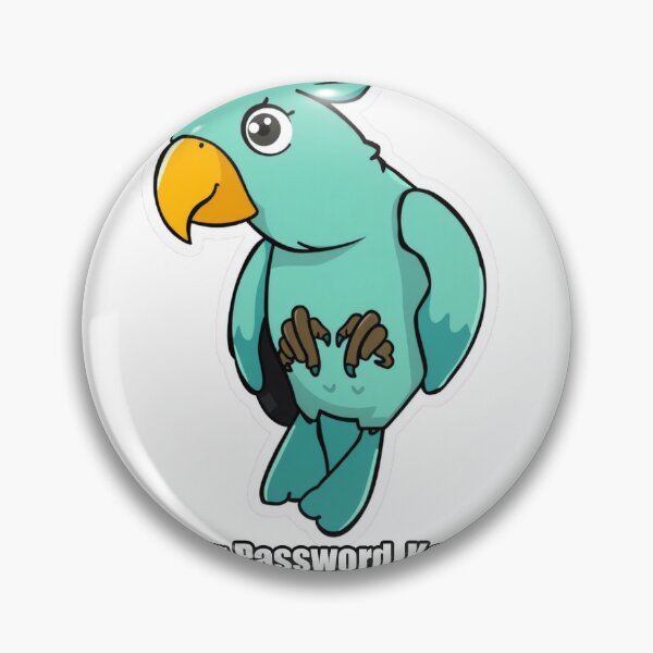 Item preview, Parrot - Knows Your Password Keeps Secret - Funny Parrot Gift designed and sold by pawdrops.