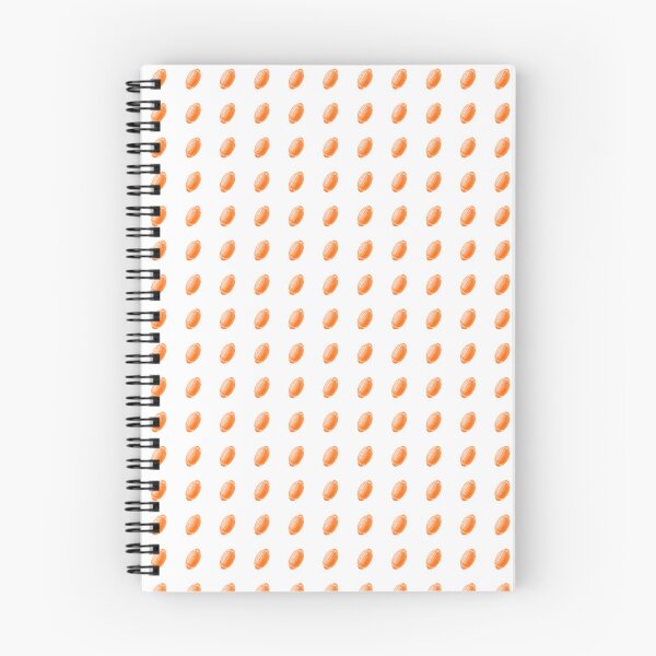 Item preview, Vintage Orange American Football Line Art designed and sold by pattern-archive.
