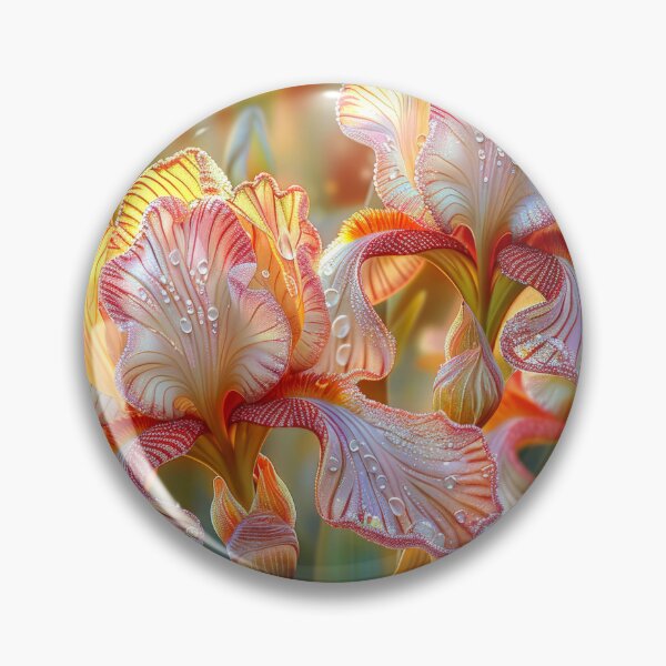 Item preview, Iris Flowers with Rain Drops designed and sold by MargaretWiktor.