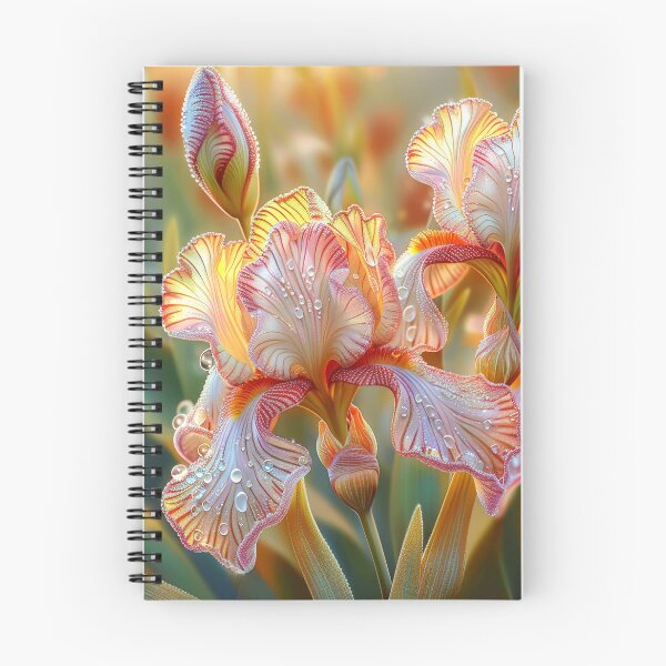 Item preview, Iris Flowers with Rain Drops designed and sold by MargaretWiktor.