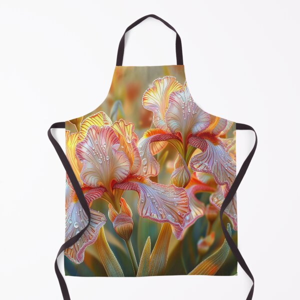 Item preview, Iris Flowers with Rain Drops designed and sold by MargaretWiktor.
