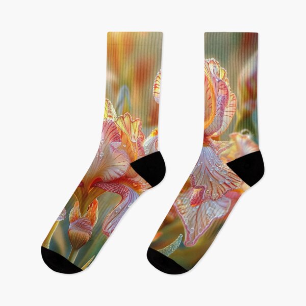 Item preview, Iris Flowers with Rain Drops designed and sold by MargaretWiktor.