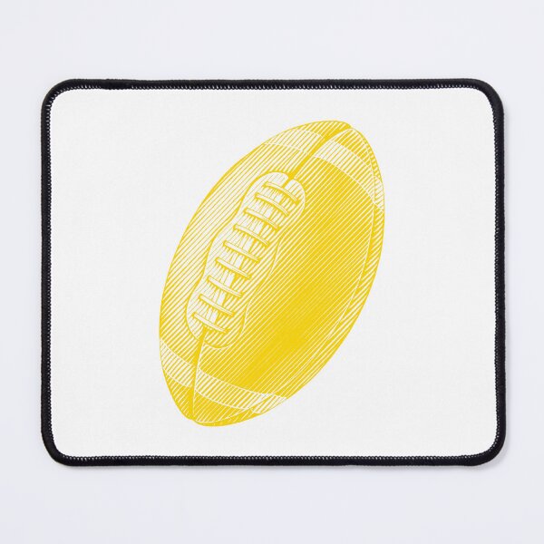 Item preview, Vintage Gold American Football Line Art designed and sold by pattern-archive.