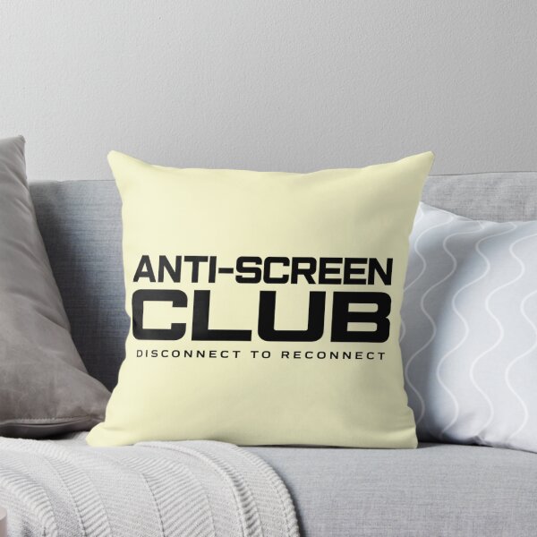Item preview, Anti-Screen Club Disconnect to Reconnect Minimalist Manifesto for Light Products designed and sold by Anyshca.