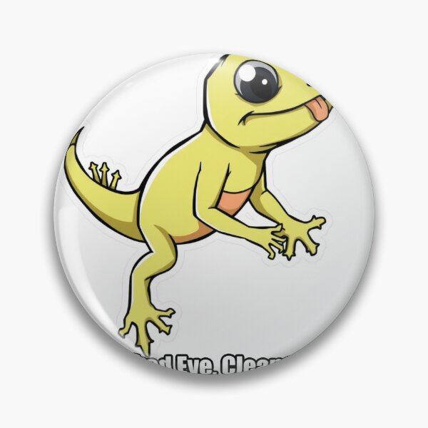 Item preview, Gecko - Licked Eye Cleaned It - Funny Gecko Gift designed and sold by pawdrops.