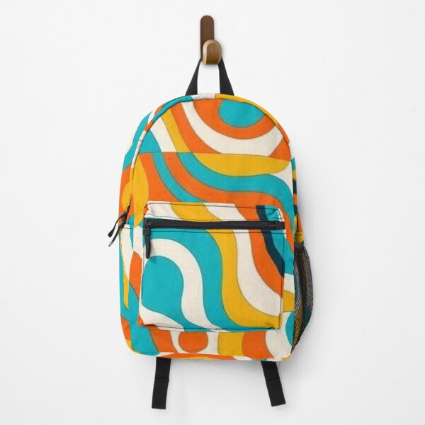 Item preview, Groovy 70s Retro Wavy Lines Psychedelic Abstract Pattern designed and sold by Dabis26.