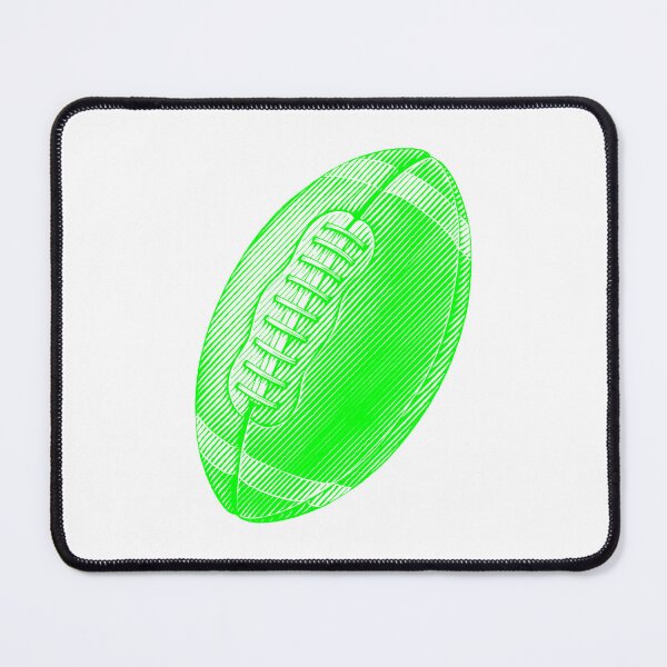 Item preview, Vintage Lime American Football Line Art designed and sold by pattern-archive.