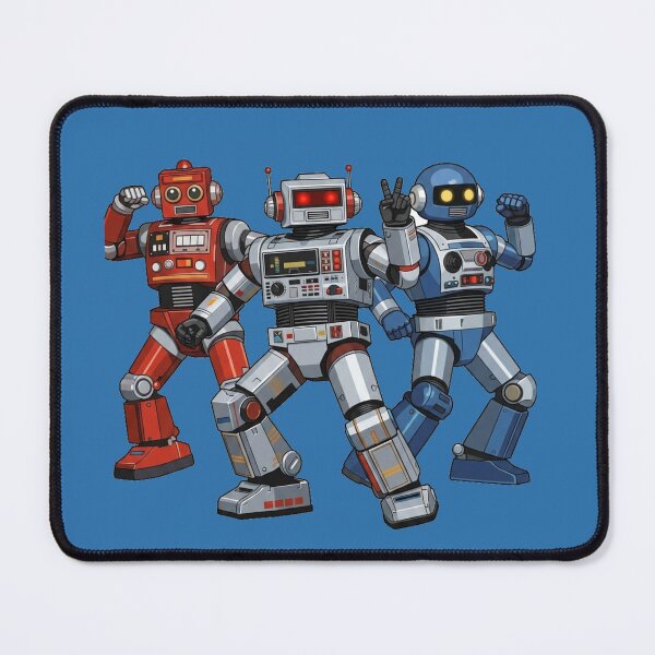 Item preview, Retro Robot Trio Dance Crew designed and sold by LegendQuarter.