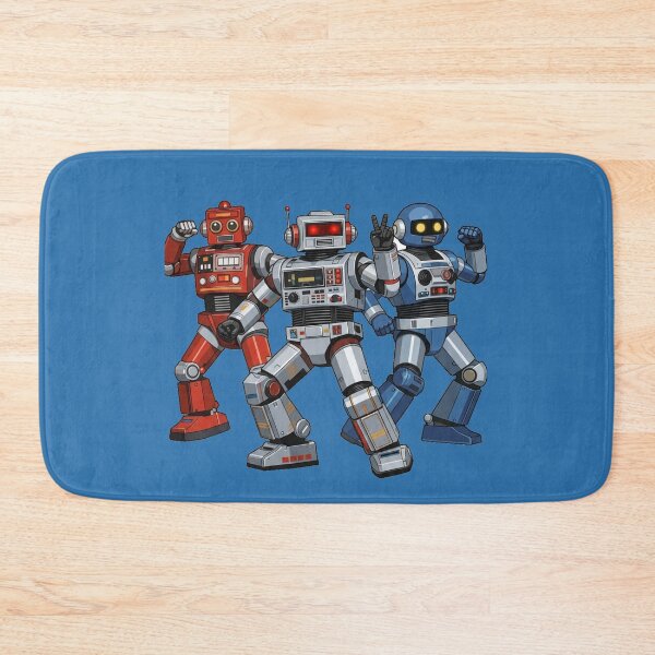Item preview, Retro Robot Trio Dance Crew designed and sold by LegendQuarter.