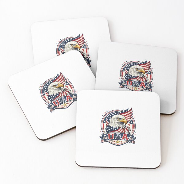 Item preview, American Flag Eagle Design, USA Freedom, American Eagle and Flag Letter for 2026 POD, USA Celebrations and Events designed and sold by AZ Atelier.