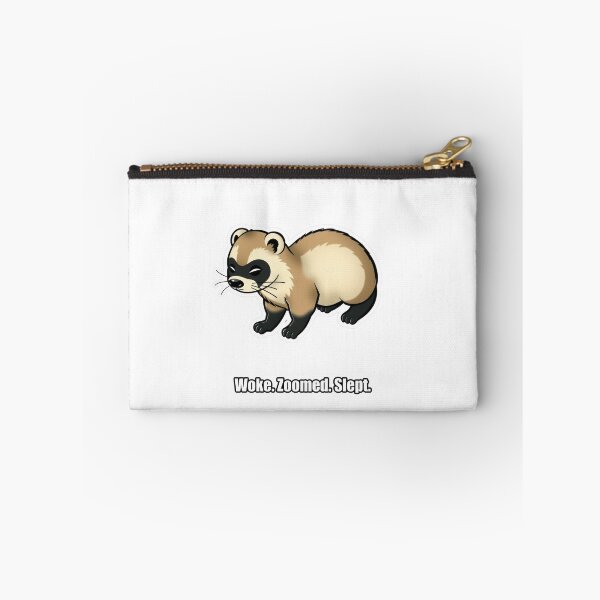 Item preview, Ferret - Woke Zoomed Slept - Funny Ferret Gift designed and sold by pawdrops.