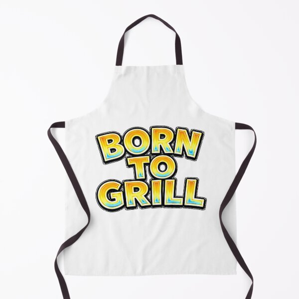 Item preview, Born To Grill – Hand Drawn Childlike Typography designed and sold by Mac Sketches.