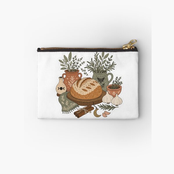 Item preview, Kitchen Witch Sourdough Bread with Herbs and Magical Botanicals designed and sold by TSshirtShoppe.