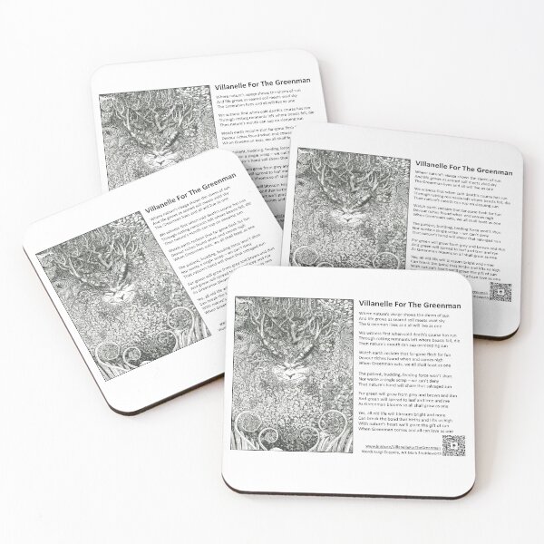 Item preview, Villanelle For The Greenman - Poem & Art designed and sold by Coppola&Shuttleworth.