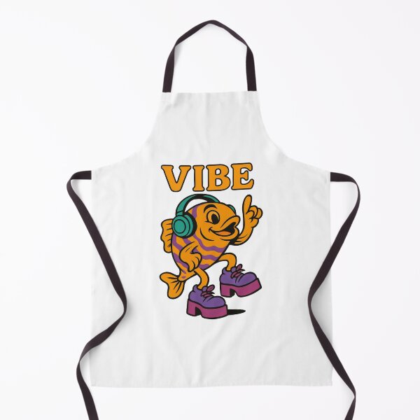 Item preview, Retro Vibe Fish Dancing with Headphones – Groovy 70s Music Design designed and sold by MyHappyArtShop.