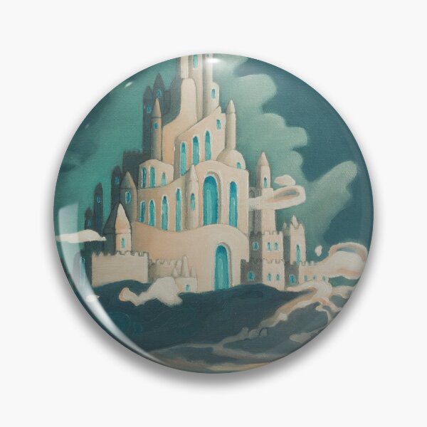 Item preview, Castle on cloud fantasy oil painting designed and sold by Yue Zeng Art Studio.