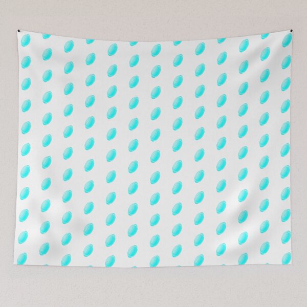 Item preview, Vintage Cyan American Football Line Art designed and sold by pattern-archive.