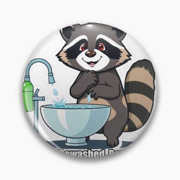 Item preview, Raccoon - Washed Rewashed Perfectionist - Funny Raccoon Gift designed and sold by pawdrops.