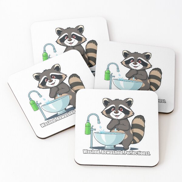 Item preview, Raccoon - Washed Rewashed Perfectionist - Funny Raccoon Gift designed and sold by pawdrops.