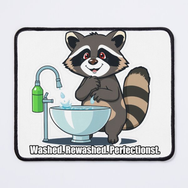 Item preview, Raccoon - Washed Rewashed Perfectionist - Funny Raccoon Gift designed and sold by pawdrops.