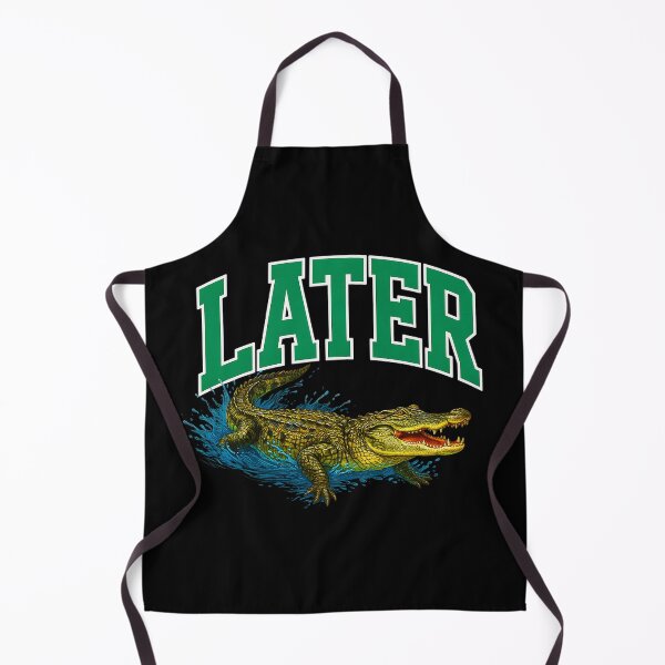 Item preview, Later Gator – Funny Alligator Retro Typography Design designed and sold by Exodoi.