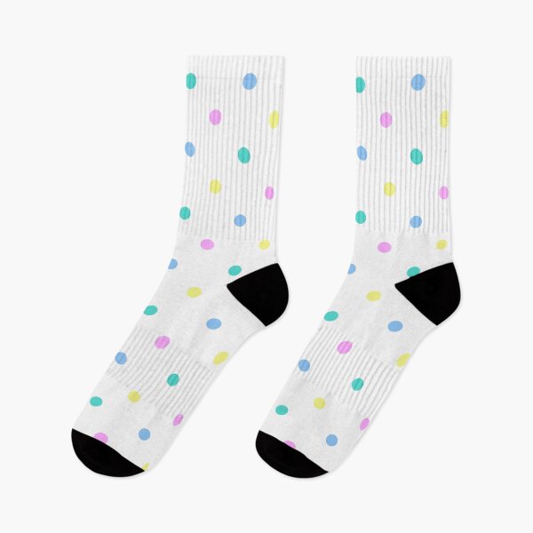 Item preview, Party Polka Dots on White eat designed and sold by Sharon Schwalbe.