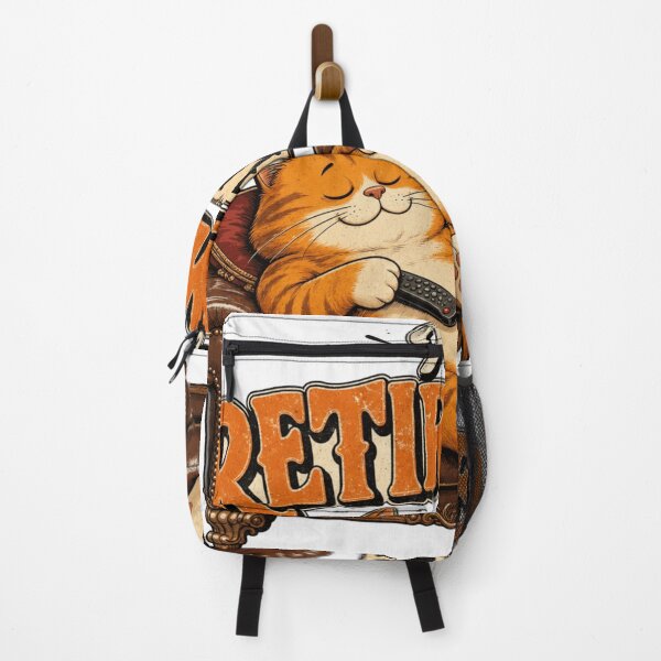 Item preview, **My Retirement Plan Funny Lazy Cat Vintage Graphic T-Shirt** designed and sold by Ashley critters.