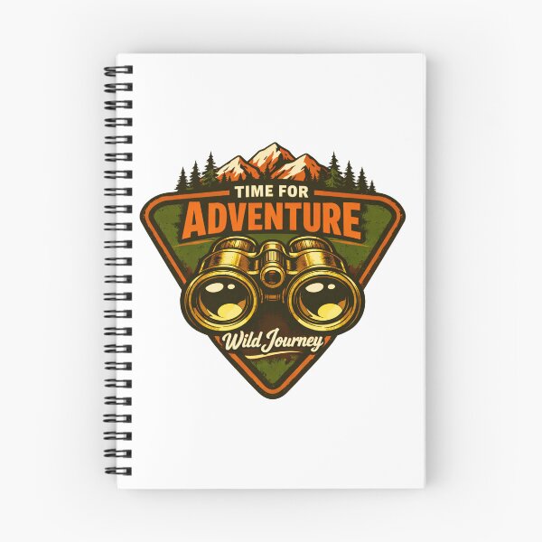 Artikelvorschau, Zeit für Abenteuer – Wild Journey Badge Design entworfen und verkauft von GabeMountainArt.