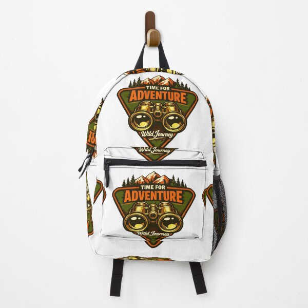 Item preview, Time for Adventure – Wild Journey Badge Design designed and sold by GabeMountainArt.