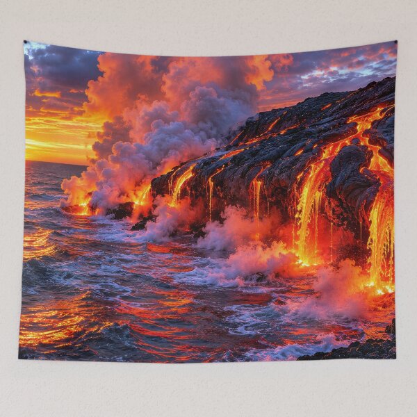Item preview, Where Fire Meets the Sea designed and sold by cryolith7454.