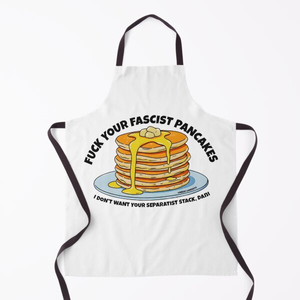Item preview, Funny Fascist Pancakes Political Satire Breakfast Protest Shirt designed and sold by Zumbiavia.